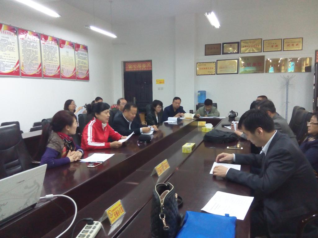 评审专家组召开会议